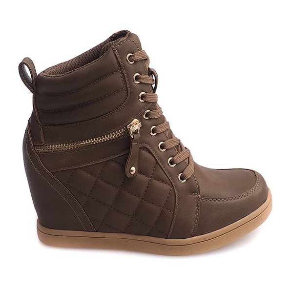 Sneakers trapuntate 2030-50 Cachi verde