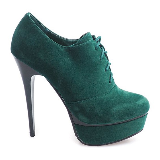Stivali Eleganti Con Tacco Alto 7146 Verde