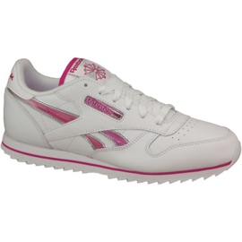 Reebok Cl Lthr Ripple III Jr V59227 bianco