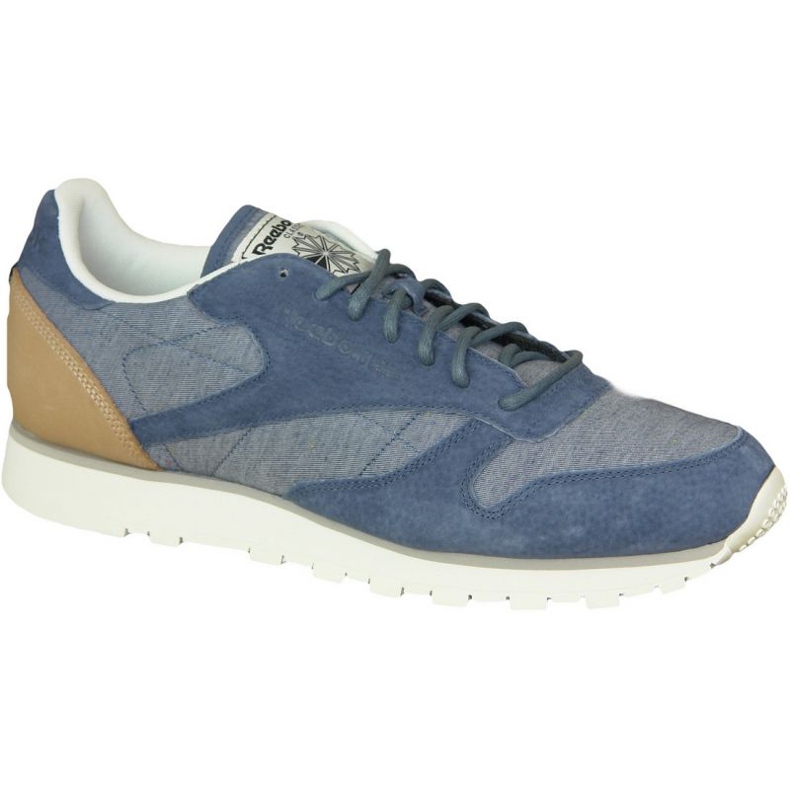 Reebok Cl Leather Fleck M AQ9722 blu