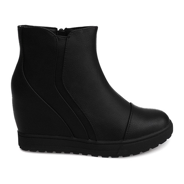 Sneakers con zeppa J0029A Nero