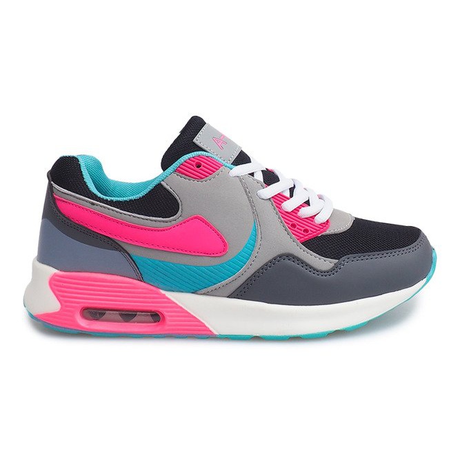 Scarpe da corsa sportive B308A-4 Grigio multicolore