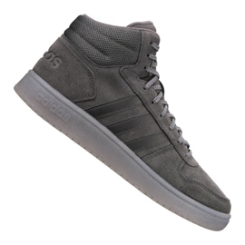 Scarpe adidas Hoops 2.0 Mid M B44635 grigio