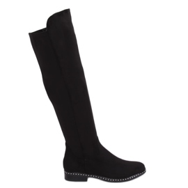 Stivali neri da donna stivali neri H305 Black nero