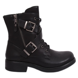 Stivali militari neri C581 Black nero