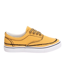 Sneakers da donna gialle BS103 Yellow giallo