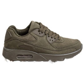 SHELOVET Scarpe sportive verde scuro