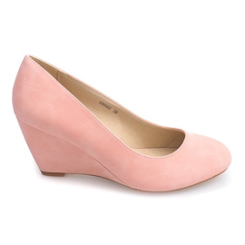 Décolleté con zeppa 99940 Rosa