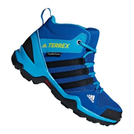 Scarpe adidas Terrex AX2R Mid Cp Jr BC0673 blu multicolore