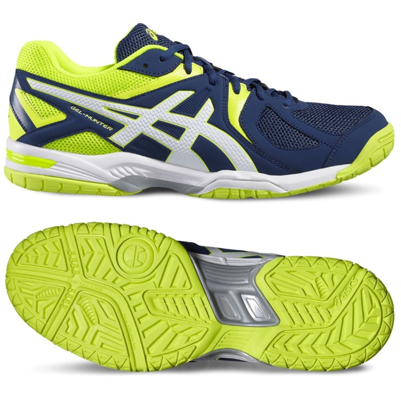 Scarpe da allenamento Asics Gel Hunter 3 M R507Y-5801 blu navy multicolore