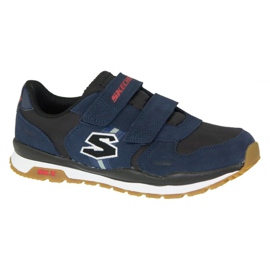 Skechers Throwbax Jr 97360-NVBK Scarpe blu navy