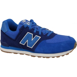 Scarpe New Balance W KL574ESG blu navy