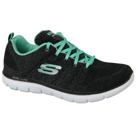 Skechers Flex Appeal 2.0 W 12756-BKAQ nero