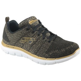 Skechers Flex Appeal 2.0 W 12771-BKGD Scarpe nero multicolore