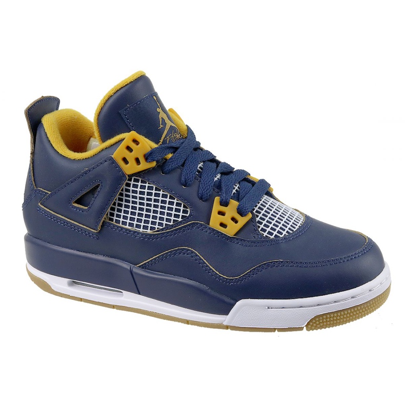 Nike Jordan 4 Retro Bg Jr 408452-425 blu navy