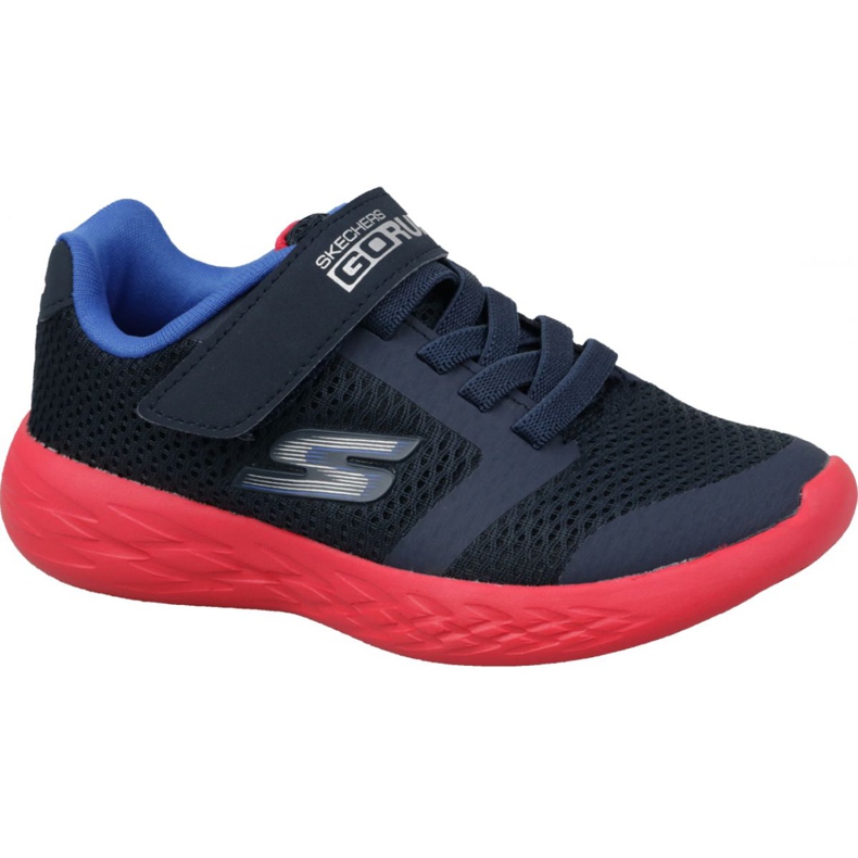 Scarpe Skechers Go Run 600 Jr 97860L-NVRD blu navy