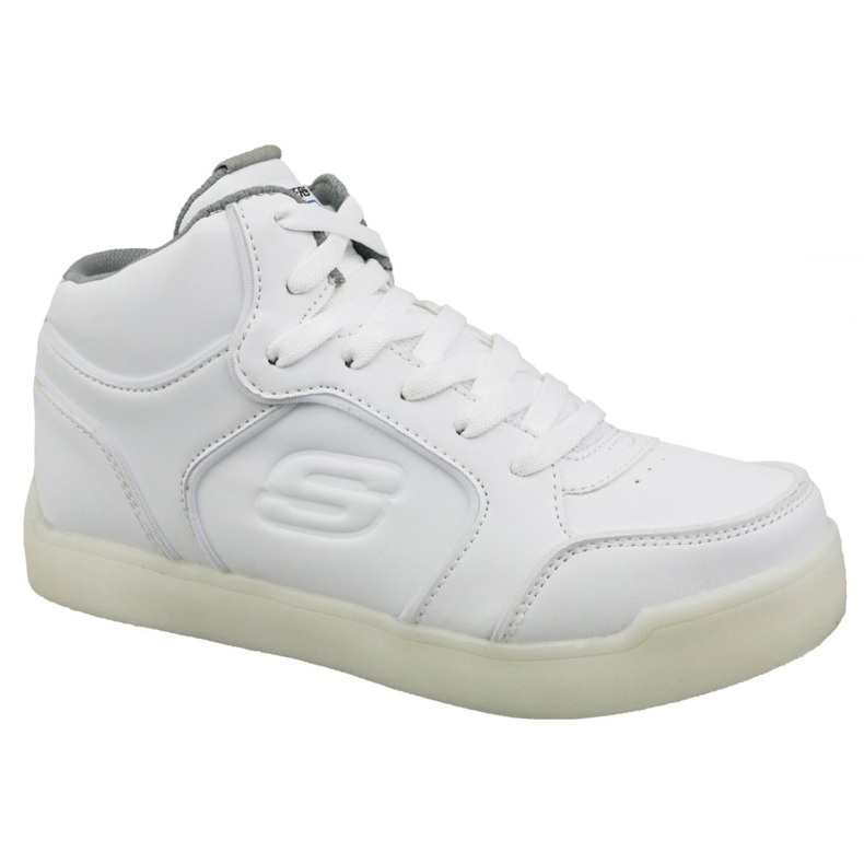 Skechers Energy Lights Jr 90622L-WHT bianca