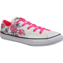 Converse C. Taylor All Star Jr 663624C scarpe bianco