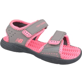 New Balance Jr K2004PKG sandali grigi rosa grigio