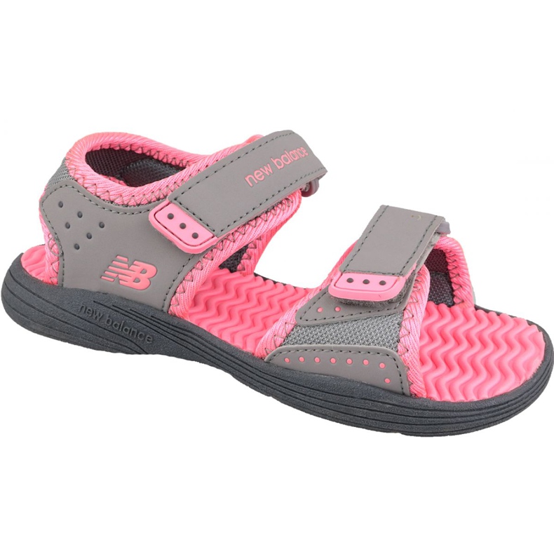 New Balance Jr K2004PKG sandali grigi rosa grigio