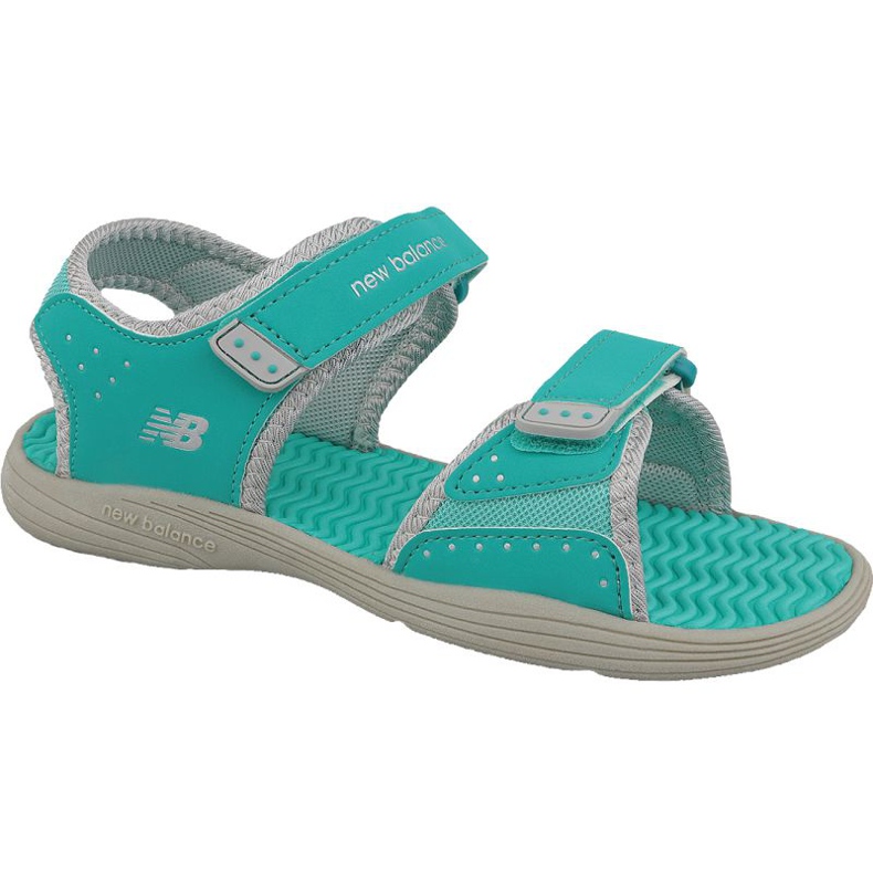 New Balance Jr.K2004GRG sandali blu verde