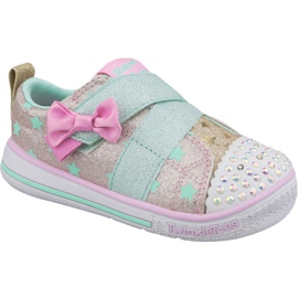 Scarpa Skechers Twinkle Play Jr 20138N-GDMT multicolore giallo