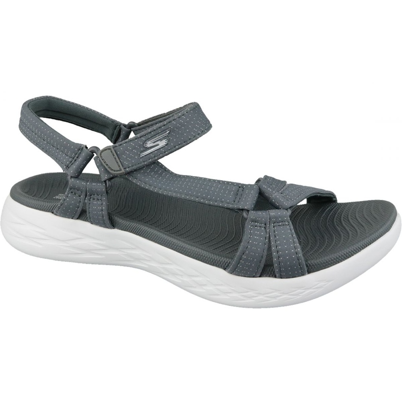 Skechers On The Go 600 15316-CHAR sandali grigi grigio
