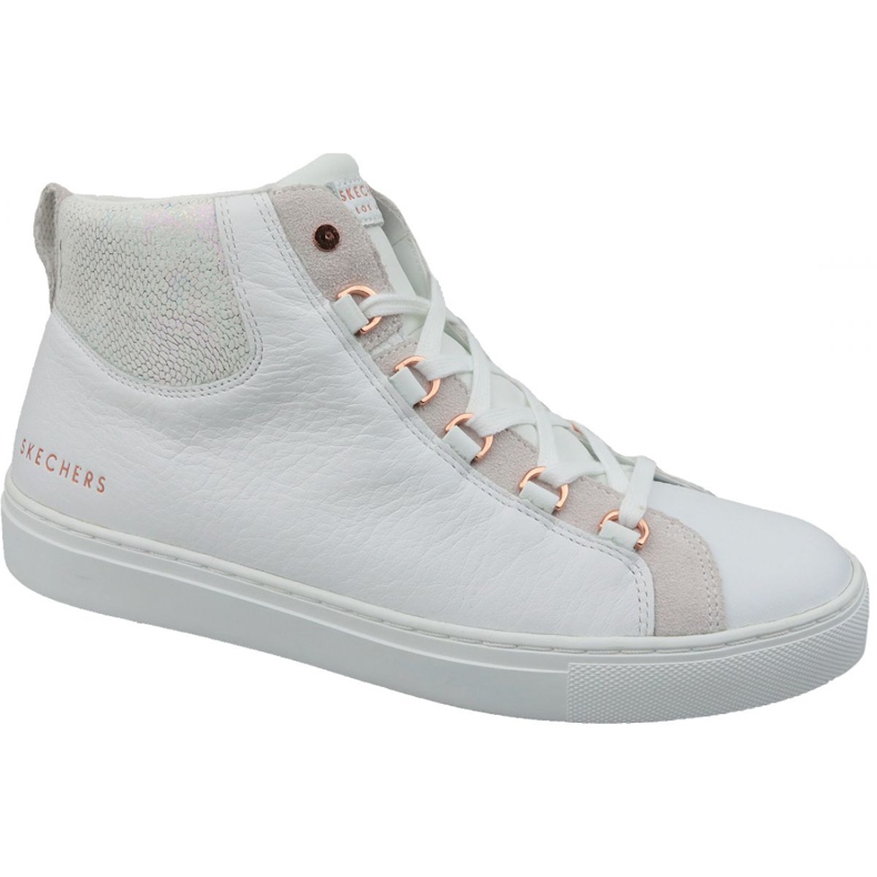 Scarpa Skechers Side Street Core-Set Hi W 73581-WHT bianca