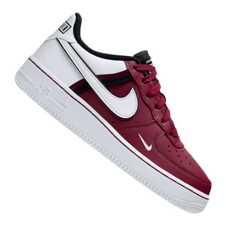 Nike Air Force 1 LV8 2 Jr CI1756-600 bianca rosso