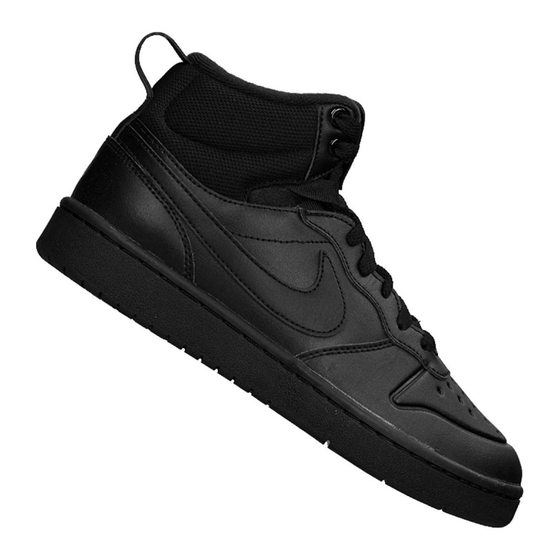 Scarpa Nike Court Borough Mid 2 (GS) Jr BQ5440-001 nero