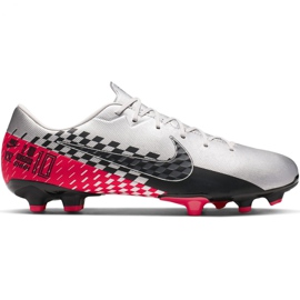 Scarpa da calcio Nike Mercurial Vapor 13 Academy Neymar FG / MG M AT7960-006 grigio grigio