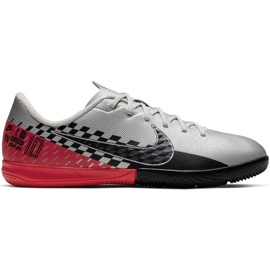 Scarpe indoor Nike Mercurial Vapor 13 Academy Neymar Ic Jr AT8139-006 grigio sfumature di grigio