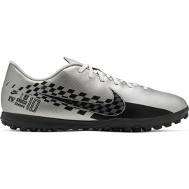 Scarpa da calcio Nike Mercurial Vapor 13 Club Neymar Tf M AT8000-006 grigio d'argento
