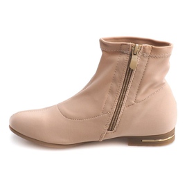 Stivali di stoffa eleganti R105 Beige