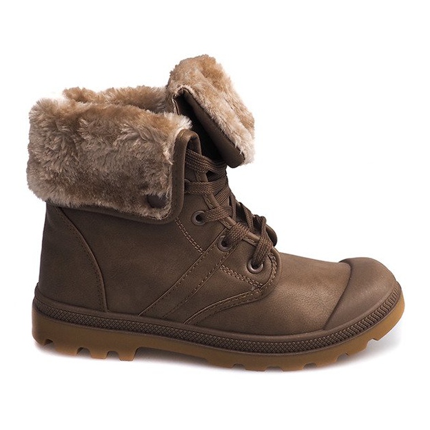 Stivali in legno coibentato R-56 Khaki multicolore verde