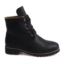 Stivali Trappers Con Pelliccia X685 Nero