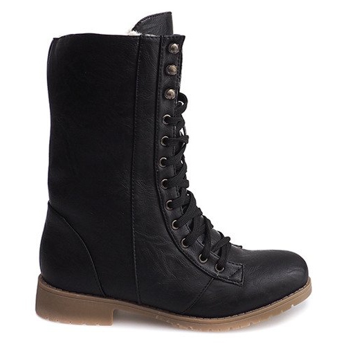 Stivali caldi Jodhpur Fur 1053 Nero
