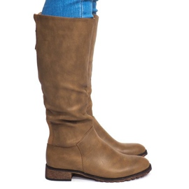 Stivali Alti Caldi BL2830 Khaki verde
