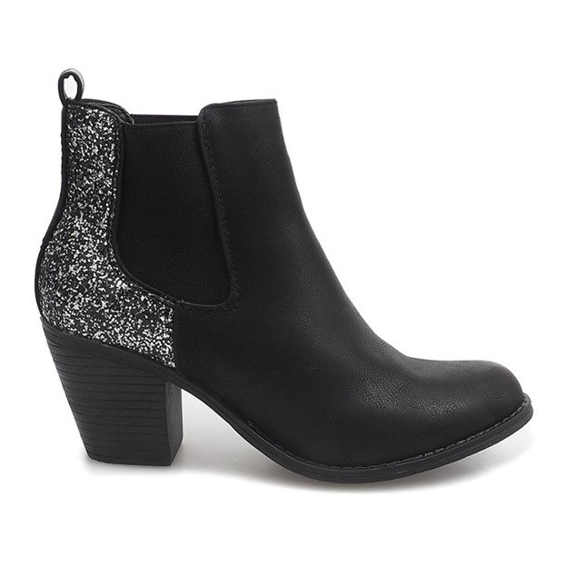 Stivali Sul Tallone Con Elastico JA3090 Nero