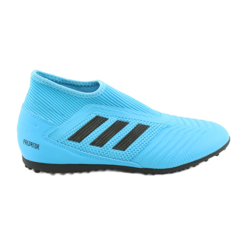 Scarpe da calcio Adidas Predator 19.3 Ll Tf Jr EF9041 blu