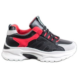SHELOVET Scarpe sportive da donna nero multicolore