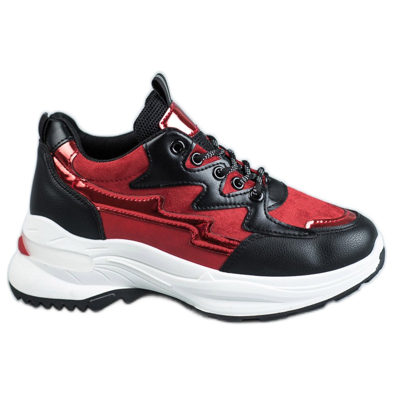 SHELOVET Scarpe sportive rosso multicolore