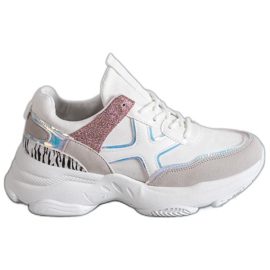 SHELOVET Scarpe sportive alla moda bianco