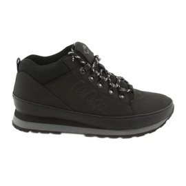 Scarpe invernali da uomo nere Lee Cooper 19-20-011 nero