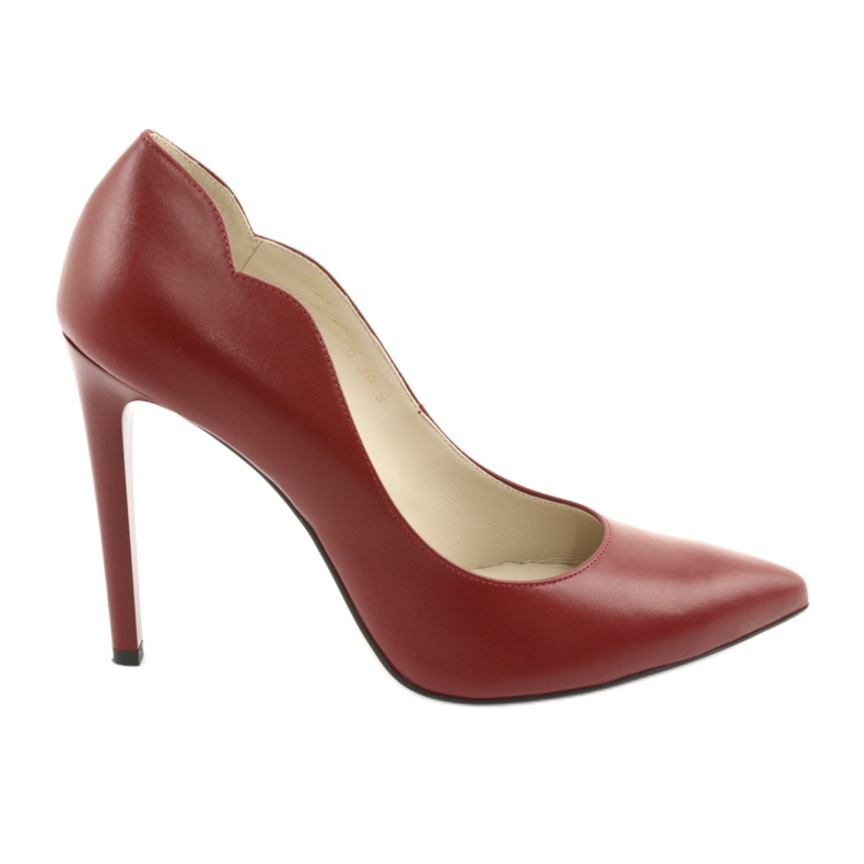 Décolleté rosse sul tacco Anis 4376 rosso