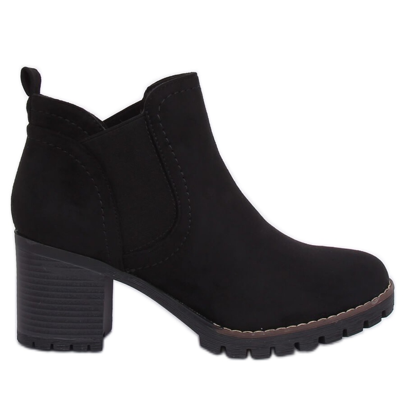 Stivali Jodhpur neri neri 8B879 Nero