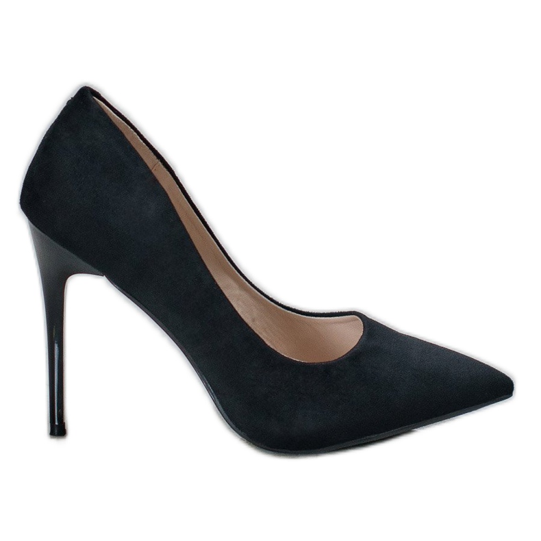 Cm Paris Tacchi in pelle scamosciata nero
