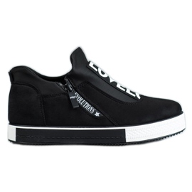 SHELOVET Adoro le scarpe sportive nero
