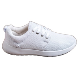 SHELOVET Calzature sportive in tessuto bianco