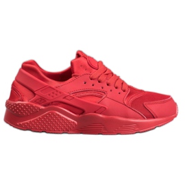 SHELOVET Scarpe sportive rosse rosso